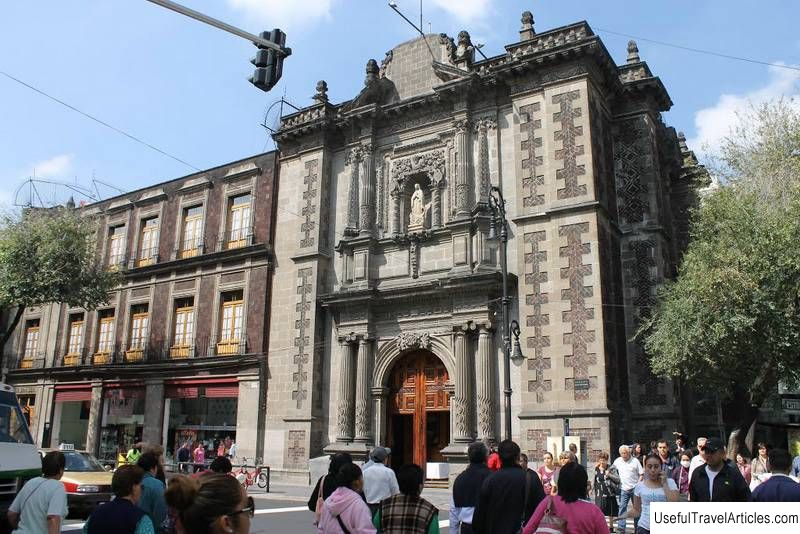 Church of San Bernardo (Iglesia de San Bernardo) description and photos - Mexico: Mexico City