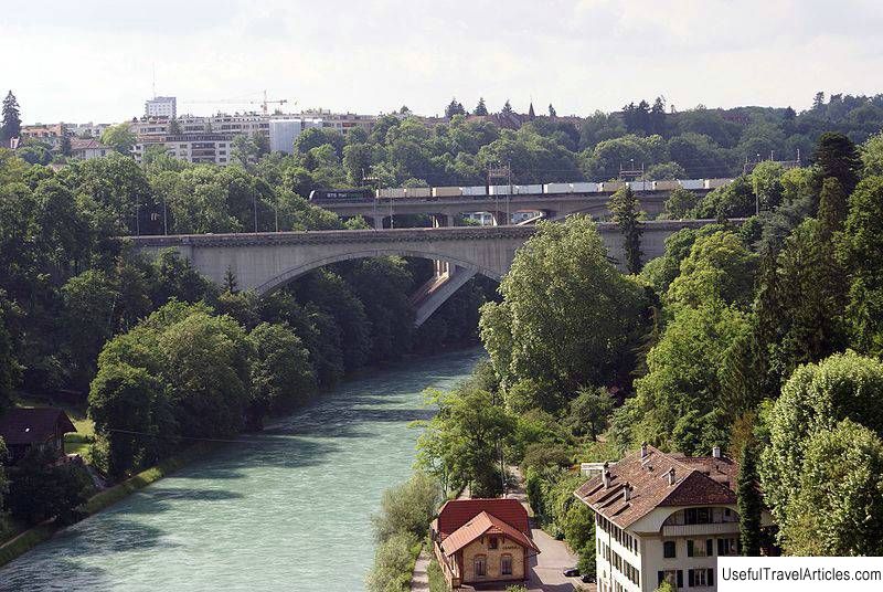 Bridge Lorrainebruecke description and photos - Switzerland: Bern