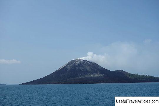 Krakatoa volcano description and photos - Indonesia: Java Island