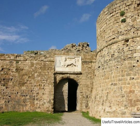 Citadel of Castello and Otello Kalesi tower description and photos - North Cyprus: Famagusta