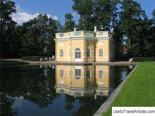Pavilions ”Upper Bath” and ”Lower Bath” description and photos - Russia - St. Petersburg: Pushkin (Tsarskoe Selo)