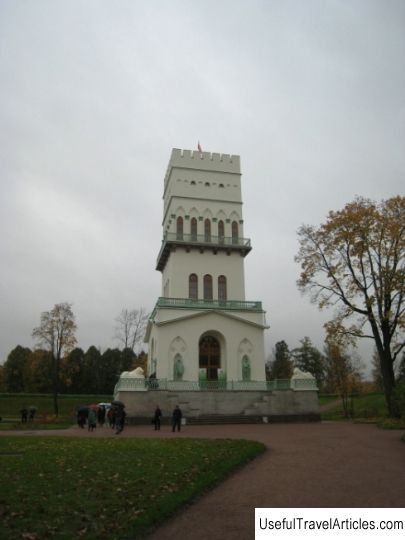 Pavilion ”White Tower” description and photos - Russia - St. Petersburg: Pushkin (Tsarskoe Selo)