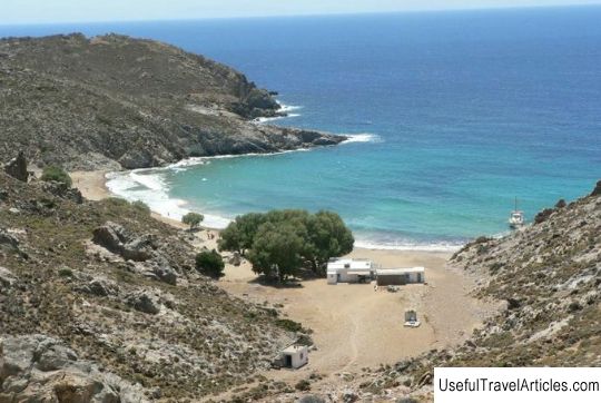 Psili Amos beach description and photos - Greece: Patmos Island