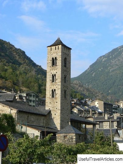 Church of Santa Eulalia description and photos - Andorra: Canillo