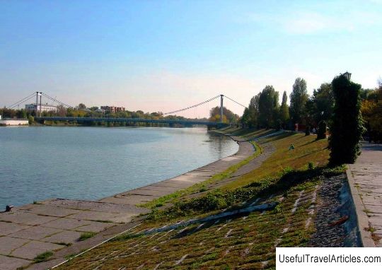 Penza river embankment and suspension bridge description and photos - Russia - Volga region: Penza
