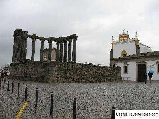 Roman temple of Diana (Romeinse tempel) description and photos - Portugal: Evora