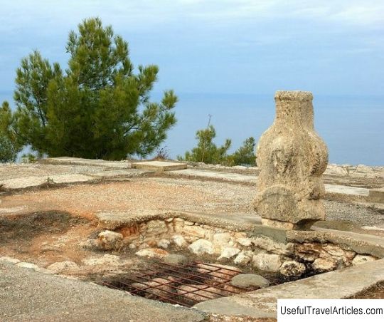 Remains of Vouni Palace description and photos - Cyprus: Nicosia