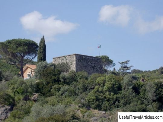 Tower of Torre della Peschiera di Nassa description and photos - Italy: Monte Argentario