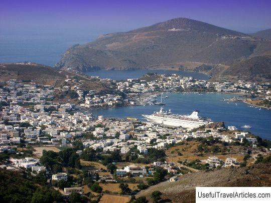Skala description and photos - Greece: Patmos Island
