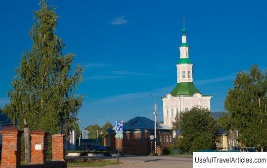 Church of the Nativity of Christ in Totma description and photos - Russia - North-West: Vologda Oblast