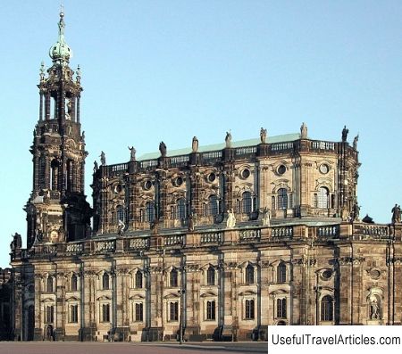 Palace Church (Hofkirche) description and photos - Germany: Dresden