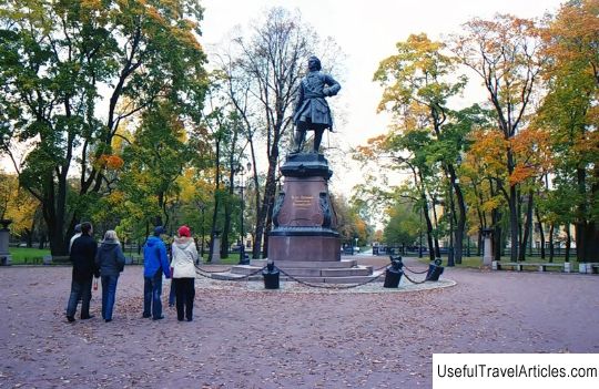 Petrovsky Park description and photo - Russia - St. Petersburg: Kronstadt