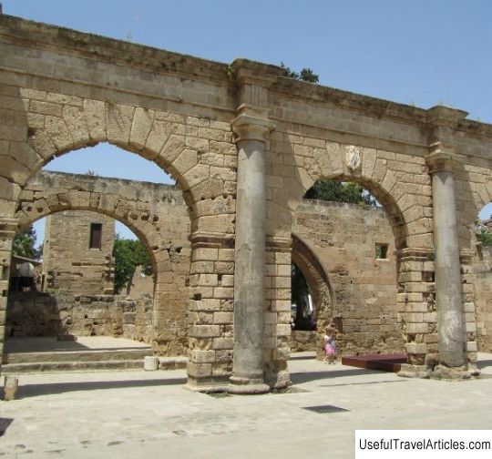 Ruins of the Palazzo del Proveditore (Palazzo del Proveditore) description and photos - North Cyprus: Famagusta