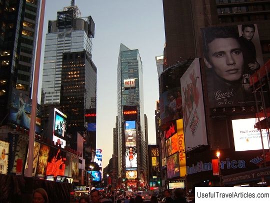 Times Square description and photos - USA: New York