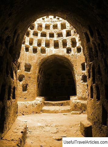 Catacombs of Torre Pinta (Hypogeum del Torre Pinta) description and photos - Italy: Otranto