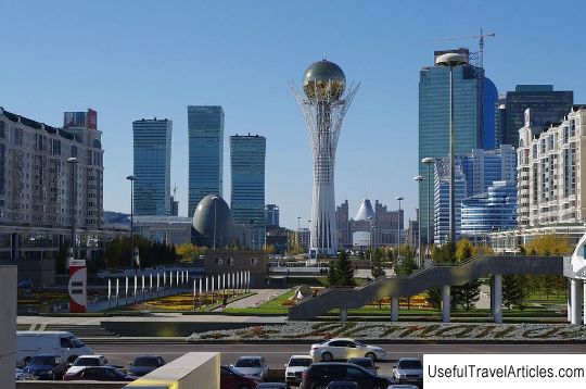 ”Baiterek” monument description and photo - Kazakhstan: Nur-Sultan