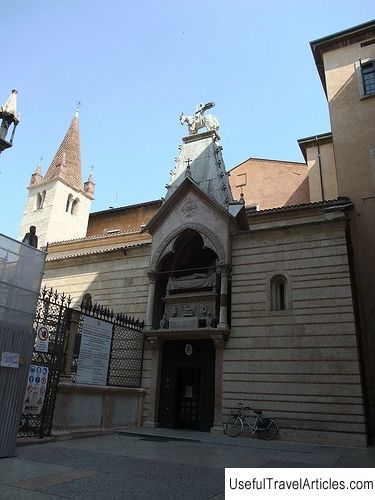 Chiesa di Santa Maria Antica description and photos - Italy: Verona
