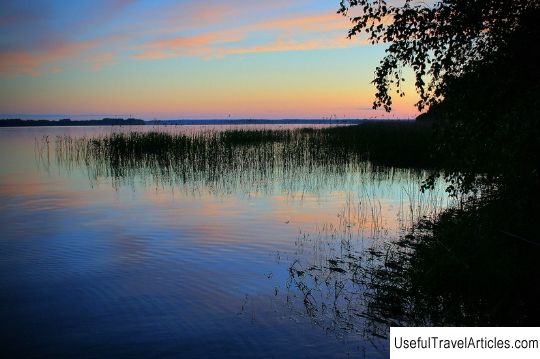 Lake Krasnoe description and photo - Russia - Leningrad region: Priozerskiy district