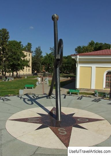 Sundial in Kronstadt description and photos - Russia - St. Petersburg: Kronshtadt