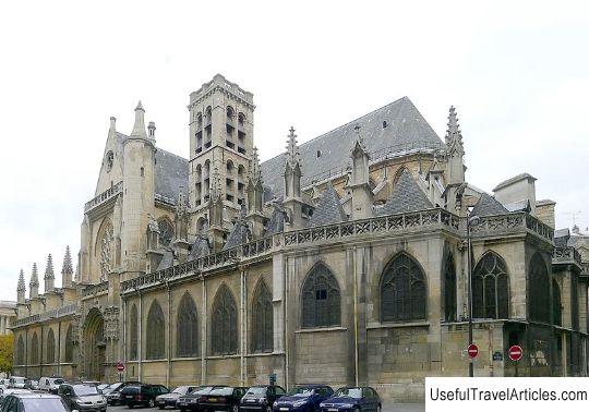 Church Saint-Germain-l'Auxerrois (L'eglise Saint-Germain-l'Auxerrois) description and photos - France: Paris
