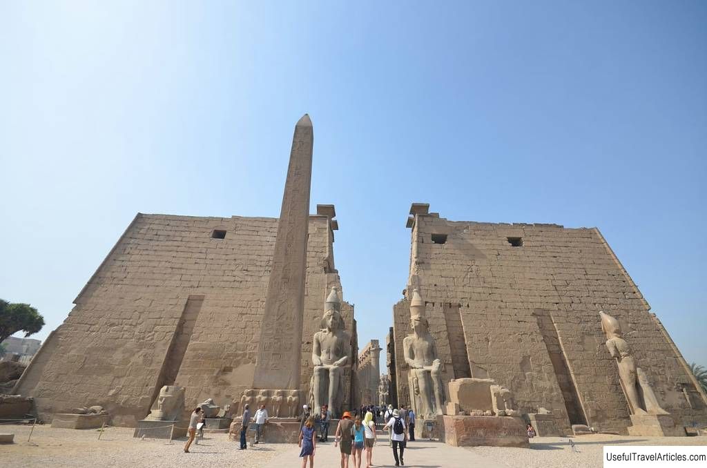 Temple of Luxor description and photos - Egypt: Luxor
