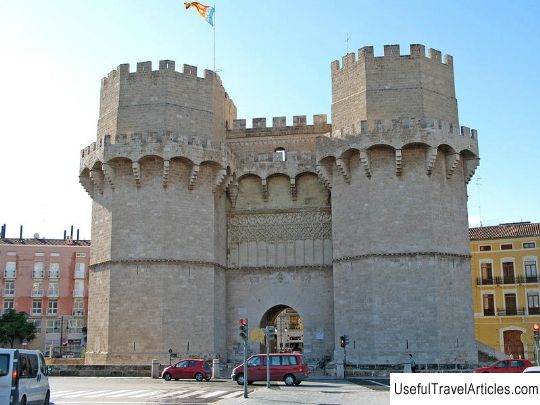 Gate of Serranos (Torres de Serranos) description and photos - Spain: Valencia (city)