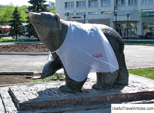 Sculpture ”The Legend of the Perm Bear” description and photo - Russia - Volga region: Perm