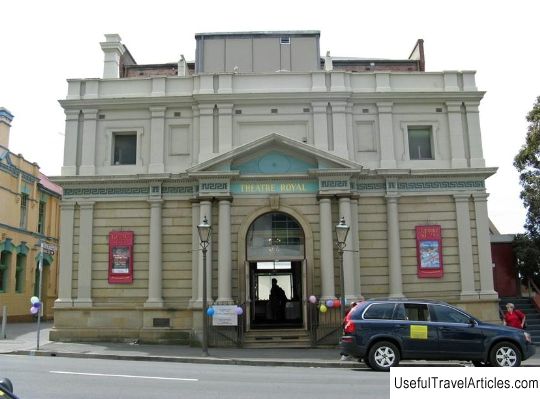 The Theater Royal description and photos - Australia: Hobart (Tasmania)