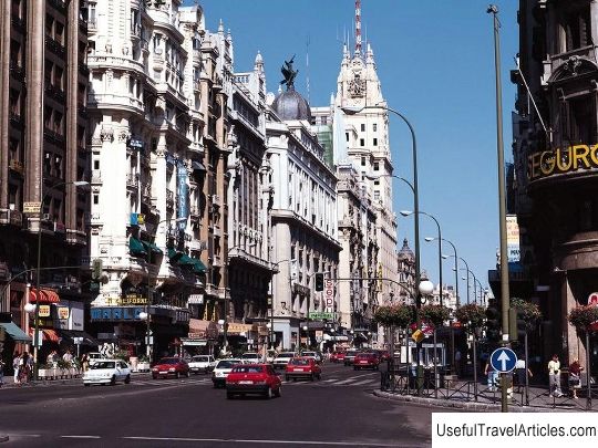 Gran Via description and photos - Spain: Madrid