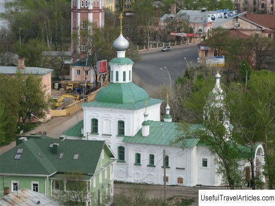 Church of the Intercession of the Virgin on Torgu description and photos - Russia - North-West: Vologda