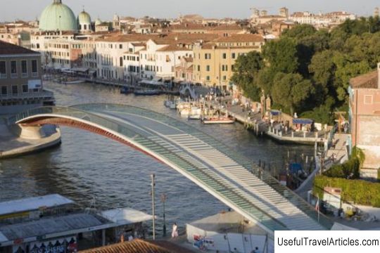 Constitution Bridge (Ponte della Costituzione) description and photos - Italy: Venice