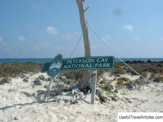 Peterson Cay National Park description and photos - Bahamas: Freeport
