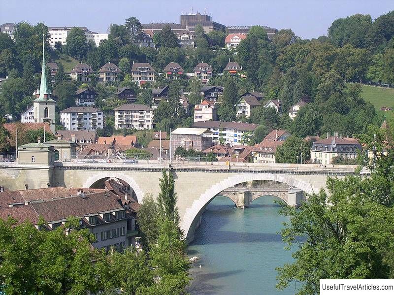 Bridge Nydeggbruecke description and photos - Switzerland: Bern
