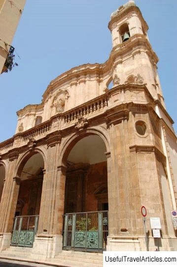 Cathedral of San Lorenzo (Cattedrale di San Lorenzo) description and photos - Italy: Trapani (Sicily)
