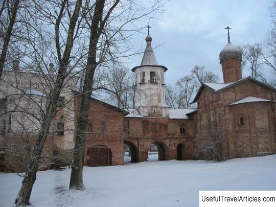 Church of Michael the Archangel at the Torgue description and photos - Russia - North-West: Veliky Novgorod