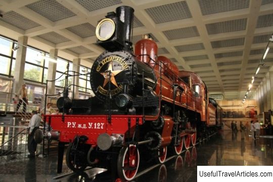 Museum of railway equipment on the Moscow railway description and photo - Russia - Moscow: Moscow