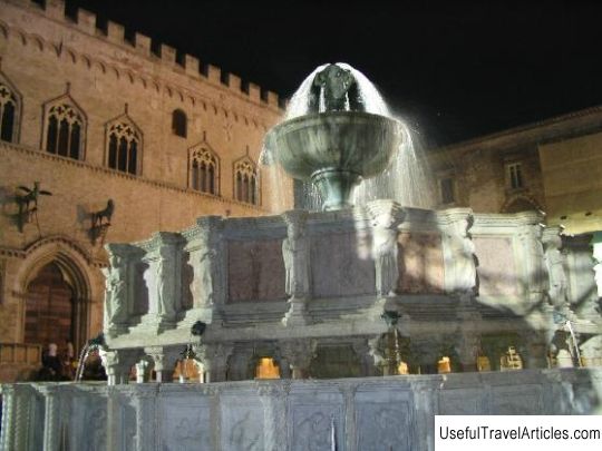 Fontana Maggiore description and photos - Italy: Perugia