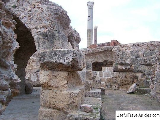 Sidi Jadidi archaeological site description and photos - Tunisia: Hammamet