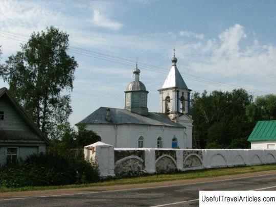 Church of the Assumption of the Blessed Virgin Mary in Molochkovo description and photos - Russia - North-West: Novgorod region
