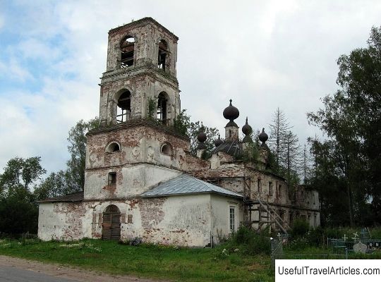 Church of the Resurrection of Christ in Zhuravlevo description and photo - Russia - Leningrad region: Boksitogorsky district