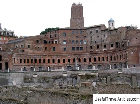 Forum of Trajan (Foro di Traiano) description and photos - Italy: Rome