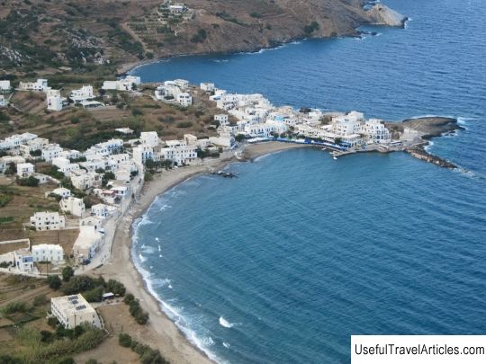 Apollonas description and photos - Greece: Naxos island