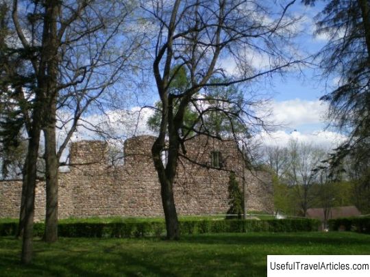 Livonian Order Castle description and photos - Latvia: Valmiera