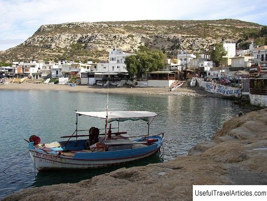 Matala description and photos - Greece: Crete