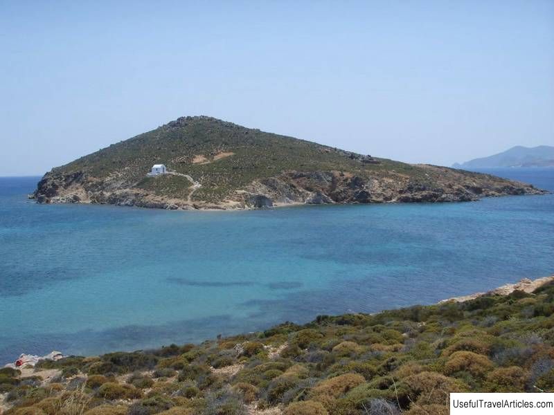 Geranos beach description and photos - Greece: Patmos Island