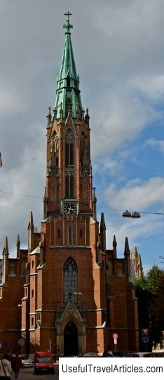 Old Church of St. Gertrude (Sveta Gertrudes baznica) description and photos - Latvia: Riga