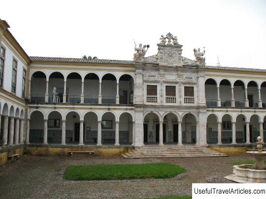 University (Universidade de Evora) description and photos - Portugal: Evora