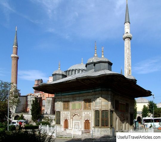 Fountain of Ahmed III (Fountain of Ahmed III) description and photos - Turkey: Istanbul