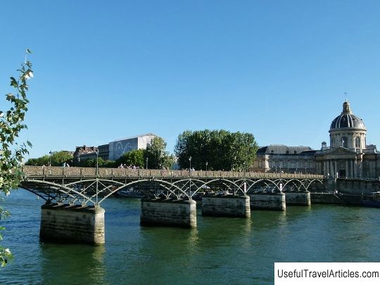 Pont des Arts description and photos - France: Paris