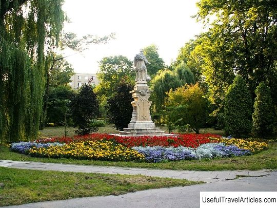 City Park im. Stanislaw Stasic (Park miejski im. Stanislawa Staszica w Kielcach) description and photos - Poland: Kielce